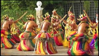 Yap  Manta Ray Bay Hotel Traditional Dance Demonstration [upl. by Gnagflow]