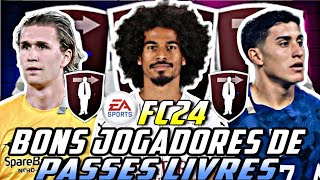 EA FC 24  BONS JOGADORES DE PASSES LIVRES PARA SEU MODO CARREIRA [upl. by Oribel]