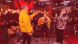 Felix Sandman och Benjamin Ingrosso  Tror du att han bryr sig  Musikhjälpen 2018 [upl. by Dearman134]