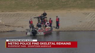 Body recovered from Cumberland River near Riverfront Park police say [upl. by Blane80]