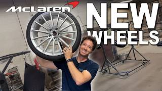 Powder Coating Mclaren Wheels The Whole Process Pt 1 [upl. by Kabab]