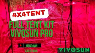 Full 4x4 tent kit pro VIVOSUN [upl. by Claudius614]