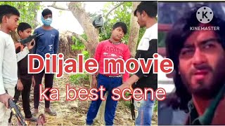 Diljale 1996 Ajay Devgan amrish Puri diljale movie best scene  diljale movie super hit movie [upl. by Electra]