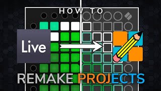 HOW TO  Convert Ableton Project to Unitor  Launchpad Tutorial [upl. by Asillem27]