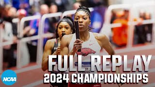 2024 NCAA DI mens and womens indoor track and field championships Day 3  FULL REPLAY [upl. by Burkitt370]