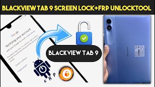 Blackview Tab 9 WiFi Hardresetfrp one click UNLOCKTOOL 2025 NEW METHOD [upl. by Webb]