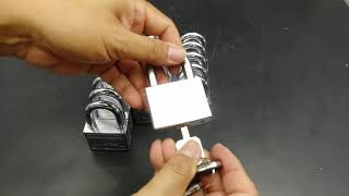 Ufo Key Alike Padlock [upl. by Kcirdorb302]