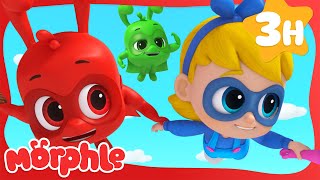 Morphle vs Orphle Masked Superheroes  Cartoons for Kids  Mila and Morphle [upl. by Anatnahs892]