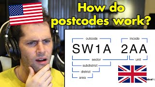 American Reacts to Why UK Postcodes Are Better [upl. by Okram]