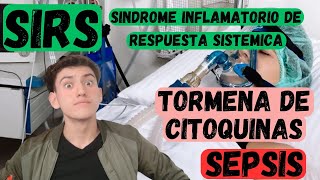 SIRS  FISIOPATOLOGIA síndrome de respuesta inflamatoria sistemica [upl. by Hynes]