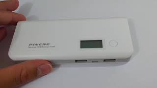 Power Bank Pineng 10000mAh Teste [upl. by Luciana]