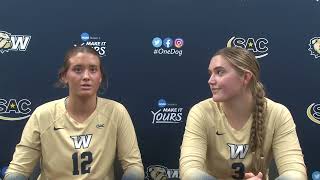 Wingate Volleyball Post Game Press Conference 10082024 [upl. by Edvard]