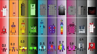 Uncannyblocks Band Different But Nightmare Units and Tens Preformance 011 Vs 110 Vs 10100 [upl. by Lauro458]