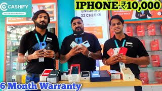 🔥Cashify Deal IPhone Only ₹9999🔥 Mumbai  6 Months Warranty  Second Hand Mobile Market [upl. by Wernda318]