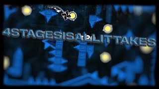 quot4StagesIsAllItTakesquot Verified Hardest platformer level Read description [upl. by Giorgia]