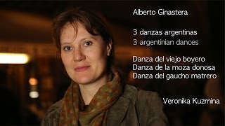 A Ginastera  Tres danzas argentinas op 2 3 argentine dances [upl. by Nisaj]