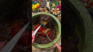 Authentic Gamaj Kebab Stew Recipe from Irans Gilan Province  Traditional Clay Pot Cooking shorts [upl. by Gilman]