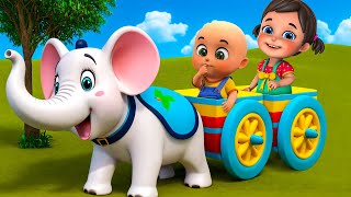 Baby Elephant Song New Compilation  Baa Baa White Sheep  Nursery Rhymes and Kids Songs  Baby Bobo [upl. by Tristas762]