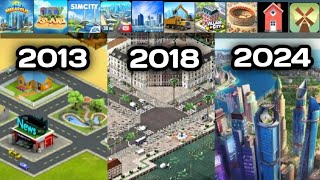 Evolution of AndroidIOS City Building Games [upl. by Warner]