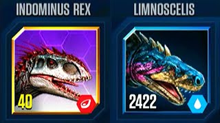 Limnoscelis max feed out Jurassic world the game [upl. by Blight]