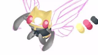 Speedpaint  Ninjask [upl. by Vilma165]