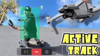 Mavic Air 2  Active Track Tutorial and Detailed Review [upl. by Zielsdorf560]