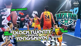 MPBL PLAYER JOHN CANTIMBUHAN NG DASMA CAVITE NAGPASAYAW  YENGSKIVEL VS BLACK TWENTY 3X3 BASKETBALL [upl. by Akinom]