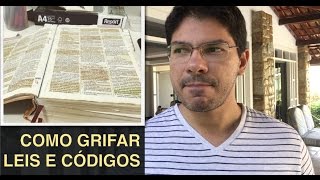 Dica Como Grifava meu Vade Mecum Leis e Códigos  Gerson Aragão [upl. by Alison]