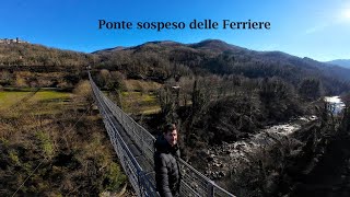 Appennino toscoemiliano ponte sospeso delle Ferriere  Guida e consigli [upl. by Barris]