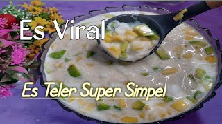 Resep Es Teler Simpel Enak Dan Segar [upl. by Akialam]