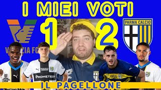 PAGELLONE DI VENEZIA 12 PARMA  COMMENTO ALLE PRESTAZIONI 12° GIORNATA SERIE A ENILIVE [upl. by Mal84]