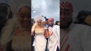 Davido gifts Chioma a brand new SUV as wedding Gift davido wedding shorts [upl. by Neelyak]