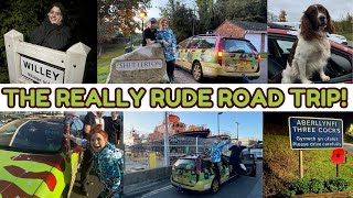 24 hour charity driving challenge  the really rude road trip [upl. by Sirromed]