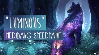 Luminous  SPEEDPAINT  Medibang Paint Pro [upl. by Htide]