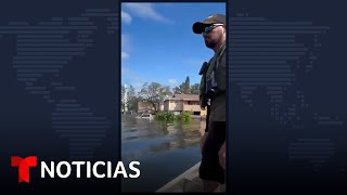 🌀 Niño de 14 años fue rescatado en la Bahía de Tampa  Noticias Telemundo [upl. by Adnak518]