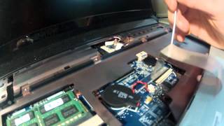 How to remove the keyboard of a Metabox  Clevo P170EM or Sager NP9170 [upl. by Aihsenat399]