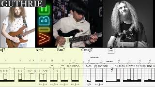 Guthrie Vibes  Achmad Satria Long version Guitar TAB [upl. by Rolandson]