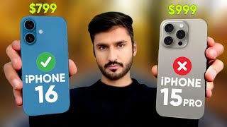 iPhone 16 VS iPhone 15 Pro Comparison  Your Choice [upl. by Dombrowski]