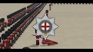 Trooping the Colour 2023  Coldstream Guards [upl. by Ecienahs42]