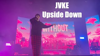 JVKE 2023 Tour  Live in Concert Upside Down video by The2Woodies [upl. by Enelime]