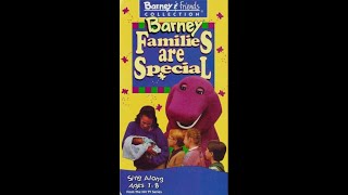 Barney’s Families Are Special 1995 VHS Tribute To Ella Jenkins [upl. by Mascia117]