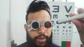 Correction of Astigmatism with Stenopic Slit Trial Box Accessories Dr Saud Javed [upl. by Ahseryt378]