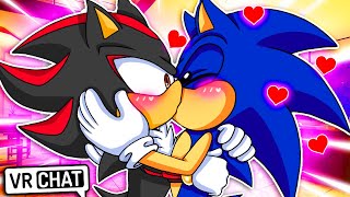 Sonic KISSES Shadow VR Chat [upl. by Hightower]