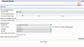 Just Show Me How to use Googles advanced search [upl. by Abert]
