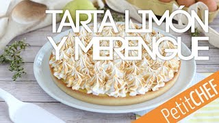 Tarta de limón y merengue receta al detalle con trucos  Petitchef [upl. by Ytissac]