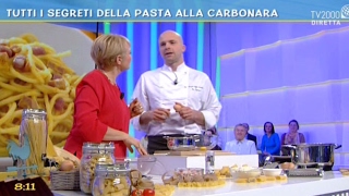 Tutti i segreti della pasta alla carbonara [upl. by Arbas903]