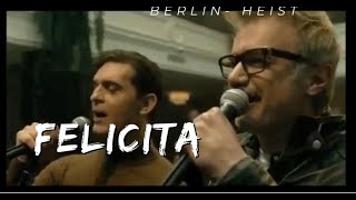 Berlín 2023 Happiness Felicita Lyrics  Pedro Alonso amp Tristan Ulloa  Netflix  Money Heist [upl. by Eudora849]