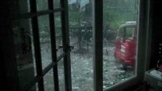 500 Million Hail Storm Oklahoma City 5162010 [upl. by Maritsa]