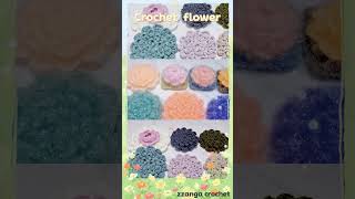 How to Crochet flower coastercrochet dish scrubberDetailed Tutorial수세미 뜨기코바늘뜨기코바늘도안 [upl. by Sirovat317]