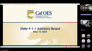 9 1 1 Advisory Board Meeting 20240515 100138 Meeting Recording Samantha Huelsenkamp [upl. by Valley]